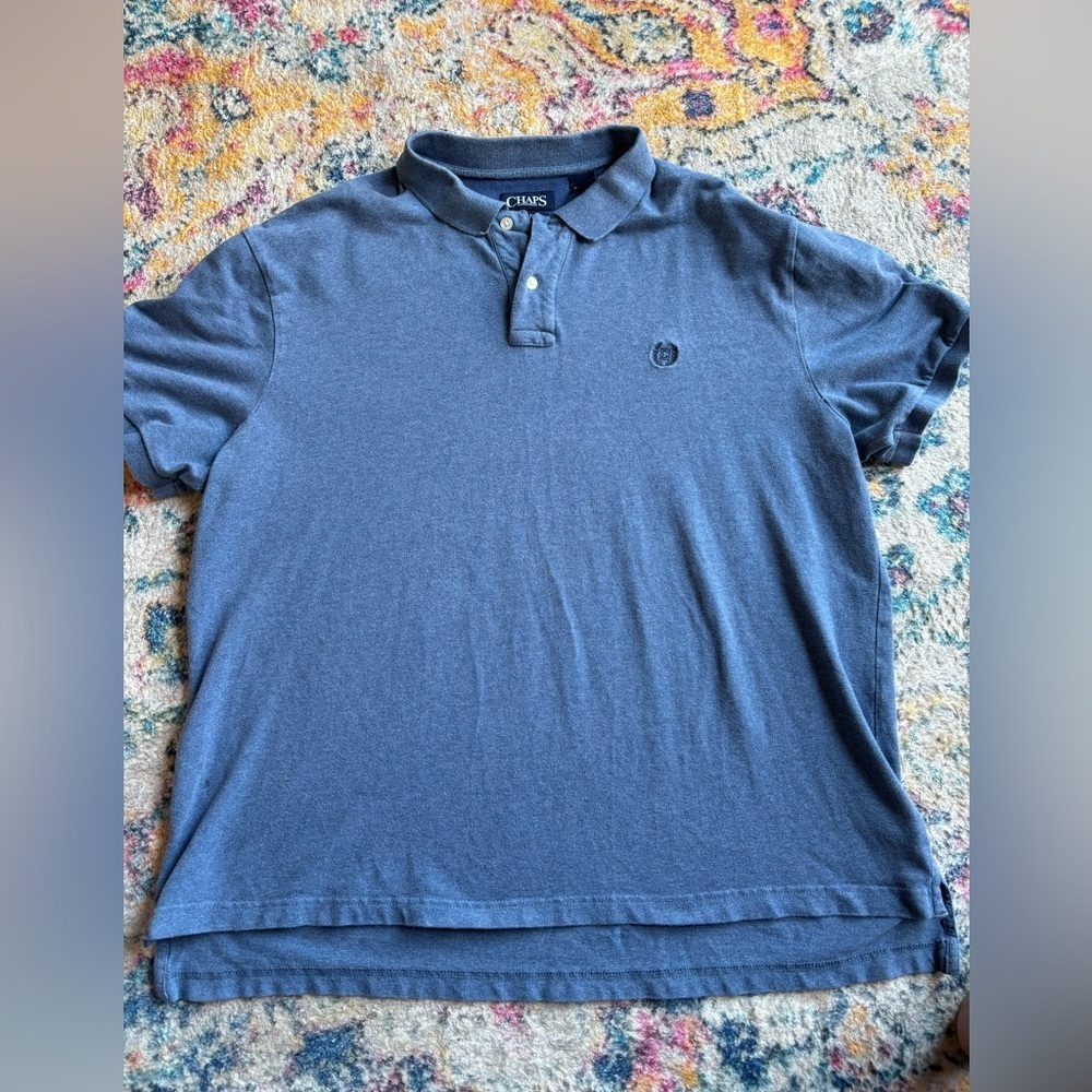 Chaps Blue Polo Shirt XXL